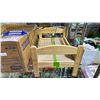 Image 4 : (2) IKEA DUKTIG DOLL BEDS & BOX OF CHILDREN'S ANIMAL VISOR FACE SHIELDS