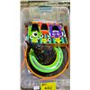 Image 2 : TOTEOF HALLOWEEN PROPS & COSTUME PIECES & TOTE OF CHRISTMAS COSTUME PROP PIECES