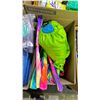 Image 5 : PALLET OF ASSORTED PLASTIC DISHWARE, CRAFTING SUPPLIES, FRAMES & MORE *MUST TAKE ALL ON PALLET*