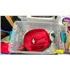 Image 2 : PALLET OF ASSORTED CHILDREN'S HATS, CRAFTING SUPPLIES, PAPER LANTERNS, CHRISTMAS GARLAND & MORE