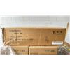 Image 2 : BOX OF 6 KD FURNITURE BROWN FABRIC DINING CHAIRS WITH BLACK LEGS - C1MM011S - O