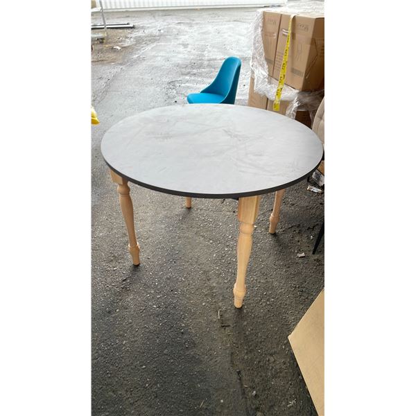 KD FURNITURE 42" ROUND WOODEN DINING TABLE - T1-CM42R - T - U *IN BOX - 2 BOXES*