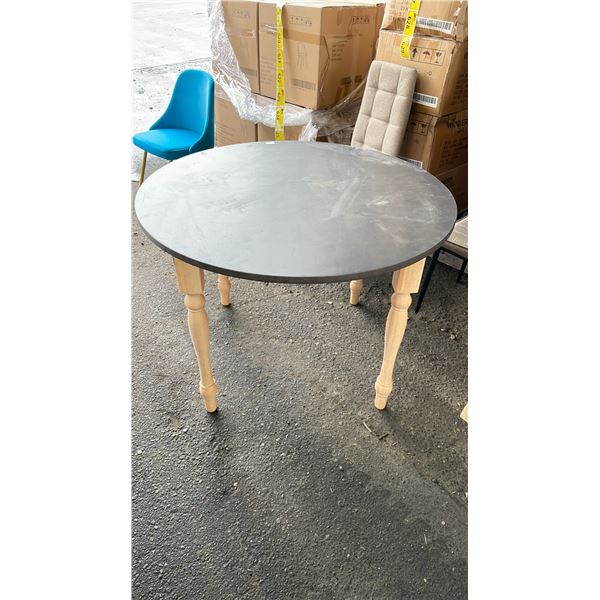 KD FURNITURE 42" ROUND WOODEN DINING TABLE - T1-CM42R - T - U *IN BOX - 2 BOXES*