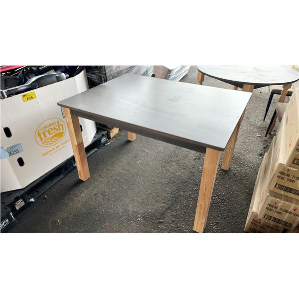 KD FURNITURE WOODEN DINING TABLE - T-CM3648 - T  - U *IN BOX -*