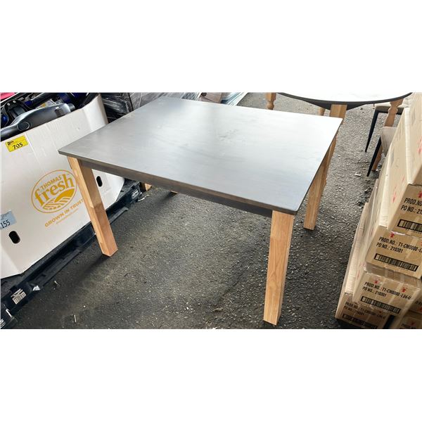 KD FURNITURE WOODEN DINING TABLE - T-CM3648 - T  - U *IN BOX -*