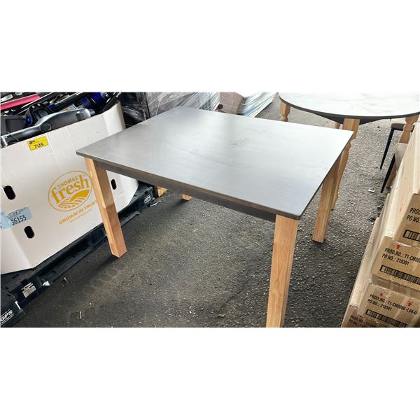 KD FURNITURE WOODEN DINING TABLE - T-CM3648 - T  - U *IN BOX -*