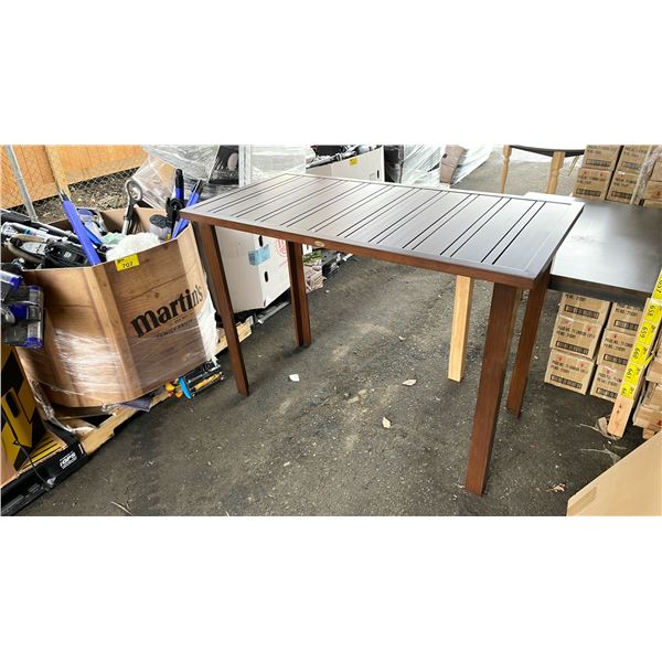 KD FURNITURE WOODEN BAR TABLE - FN46233ESP *IN BOX: 2 BOXES*