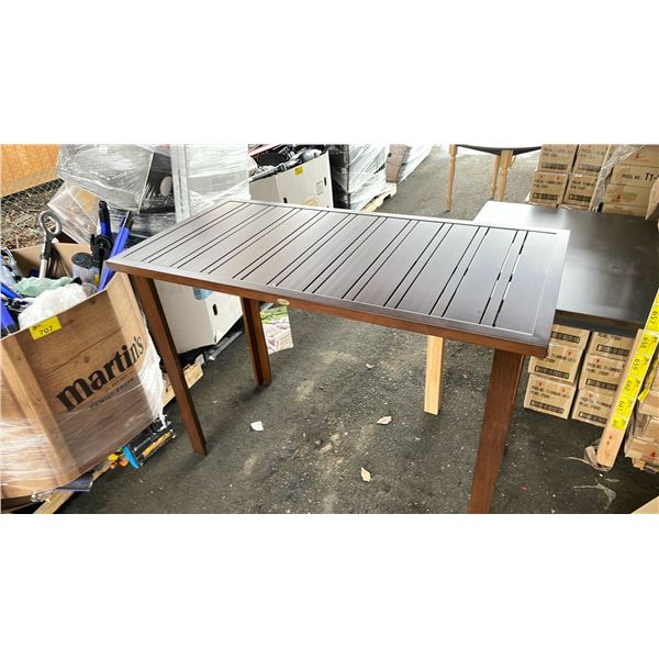 KD FURNITURE WOODEN BAR TABLE - FN46233ESP *IN BOX: 2 BOXES*