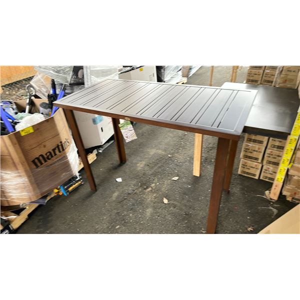KD FURNITURE WOODEN BAR TABLE - FN46233ESP *IN BOX: 2 BOXES*