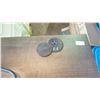 Image 2 : DESK WITH COVERED POWER OUTLET & USB PORTS *WORKING CONDITIONAL UNKNOWN*
