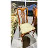 Image 3 : AMERICAN DREW WOODEN DINING TABLE WITH 2 LEAVES & 6 CHAIRS