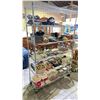 Image 1 : RACK OF ASSORTED HATS, MASKS & CRAFTING/ART SUPPLIES