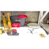 Image 2 : 2 MICROWAVES, MEAT SLICER, VILEDA MOP BUCKET & MORE