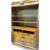 Image 2 : LARGE WOODEN 2-DOOR ARMOIR 81"T X 22"D X 48"W