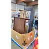 Image 2 : PALLET CONTAINING IKEA SPONTAN MAGNETIC BOARD, TABLE & 3 BENCHES *MUST TAKE ALL ON PALLET*