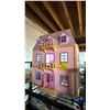 Image 2 : DOLL HOUSE & BOX OF ASSORTED PLASTIC DOLL HOUSE FURNITURE