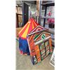 Image 2 : 3 PLAY TENTS - KIDS CIRCUS TENT, HOSPITAL & FIRE STATION