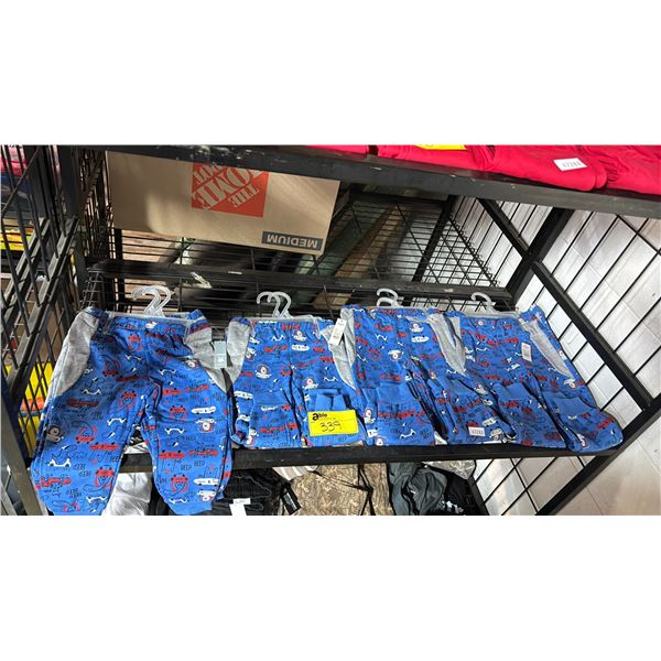 (9) PAIRS OF UKIDS TODDLER'S GREY & BLUE JOGGING PANTS (ASSORTED SIZES)