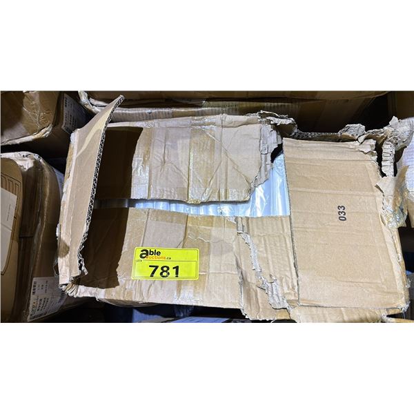 CASE OF WHITE 42 GALLON TRASH BAGS