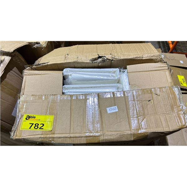 CASE OF WHITE 42 GALLON TRASH BAGS