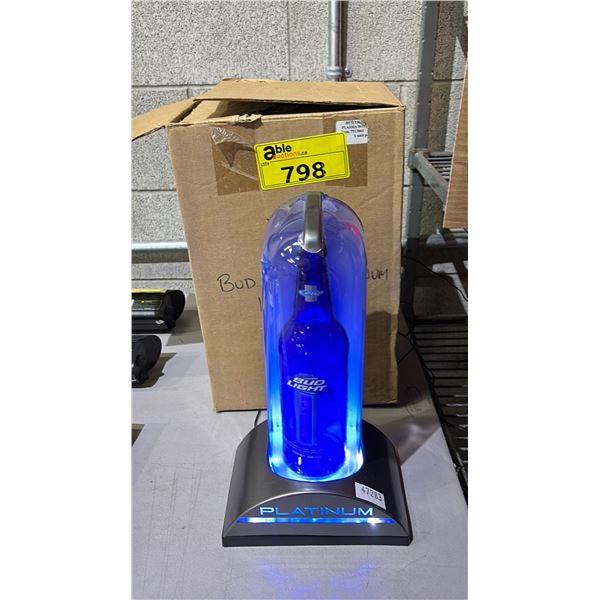 *TESTING WORKING* BUD LIGHT PLATINUM LIGHT