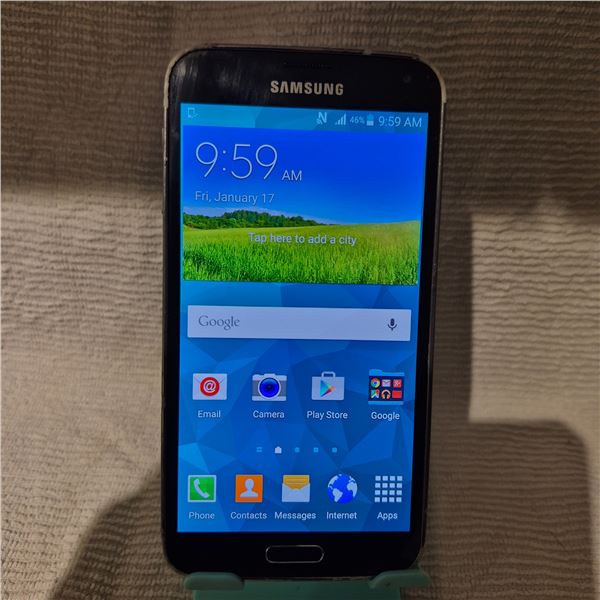 SAMSUNG S5 SMARTPHONE - WORKING, FACTORY RESET, SERVICE PROVIDER UNKNOWN