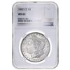 Image 2 : 1882-CC $1 Morgan Silver Dollar NGC MS63,