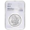 Image 2 : 1899 $1 Morgan Silver Dollar NGC MS63,