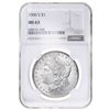 Image 2 : 1900-S $1 Morgan Silver Dollar NGC MS63,