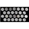 Image 2 : Group of (26) $1 Peace Silver Dollars,