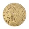 Image 1 : 1908 $2.50 Gold Indian Head Quarter Eagle PCGS XF45,