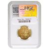 Image 3 : Byzantine Empire Michael VIII, AD 1261-12892 AV/EL Hyperpyron Gold NGC CH XF,