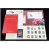 Image 2 : 2009 China World Stamp Exhibition Commemorative Set With Gold & Silver Featuring 12 Types Of Peony,