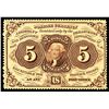 Image 1 : Fr. 1228 5 Cents First Issue, Perforated (Fr-1228),