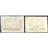 Image 2 : Fr. 1232 5& cent; Second Issue Uniface Obverse & Reverse Specimen Pair (Fr-1232),
