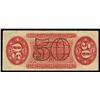 Image 2 : Fr. 1345 50& cent; Third Issue (Fr-1345),
