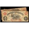 Image 8 : Group of (9) Obsolete Bank Notes, 1850s-1860s,