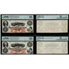 Image 1 : Lot Of (2) Warren, Pennsylvania North Western Bank Obsoletes: $5 July 4, 1861 G10a PMG About Unc 55 