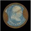 Image 1 : Fr. EP-6, Encased Postage, HB-50 EP-6 1& cent; Joseph L. Bates Fancy Goods,