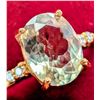Image 1 : 10K(1.5G), COLOR CHANGE ZULTANITE (2.6CT), DIA (0.05CT)RING, SIZE 7, APPRAISED INSURANCE VALUE $2545