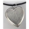 Image 1 : SILVER(4.6G), LEATHER CORD 16"NECKLACE