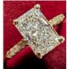 Image 1 : 10K(1.24G), LAB DIAMOND (1.2+0.06CT)RING, SIZE 6.5, APPRAISED INSURANCE VALUE $2200