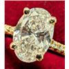 Image 2 : 10K(1.22G), LAB DIAMOND  (1.1+0.05CT) RING, APPRAISED INSURANCE VALUE $3000
