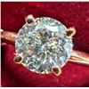 Image 2 : 10K(2.38G), MOISSANITE (1.1CT) RING, APPRAISED INSURANCE VALUE $1900
