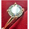 Image 3 : 10K(2.38G), MOISSANITE (1.1CT) RING, APPRAISED INSURANCE VALUE $1900