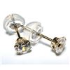 Image 2 : 14K(0.36G), CZ EARRINGS