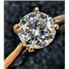 Image 3 : 10K(1.3G), MOISSANITE (0.45CT) RING, APPRAISED INSURANCE VALUE $900