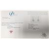 Image 2 : 10K(0.6G), MOISSANITE (1.6CT) EARRING , APPRAISED INSURANCE VALUE $900