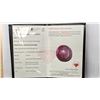 Image 3 : 18.35 CT CERTIFIED RED STAR RUBY GEMSTONE ($27,525 APPRAISAL, APPRAISAL NOT GUARANTEED)