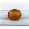 Image 2 : 12.34 CT CERTIFIED YELLOW SAPPHIRE GEMSTONE ($18,510 APPRAISAL, APPRAISAL NOT GUARANTEED)